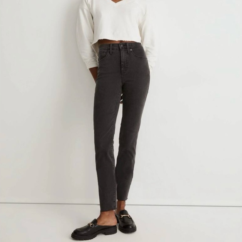 Madewell Stovepipe Jeans Raw-Hem Edition